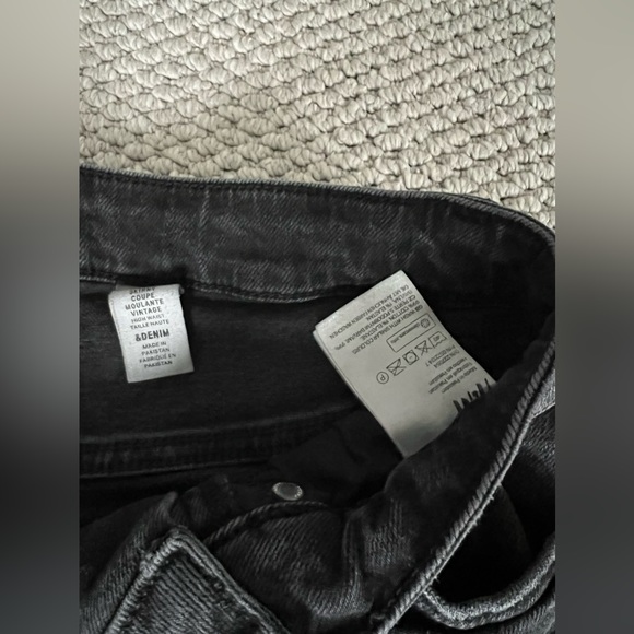 Black distressed h&m jeans - Picture 5 of 9